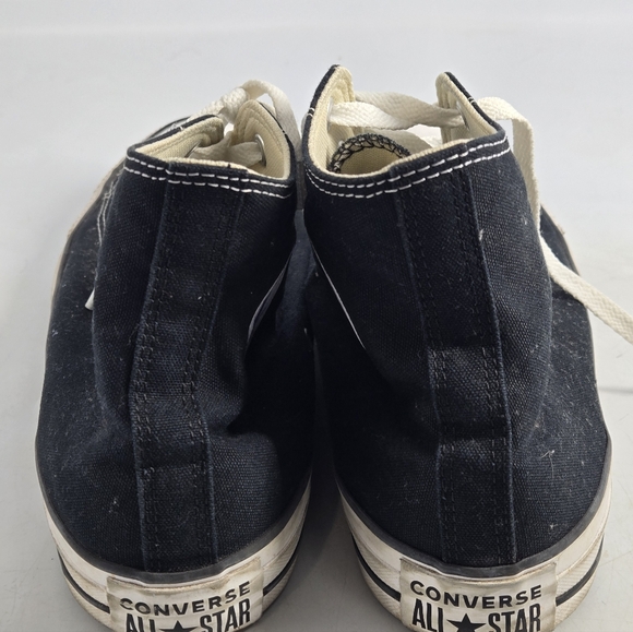 Converse Black and White High-Top Sneakers 11.5M 13.5W - Picture 3 of 8